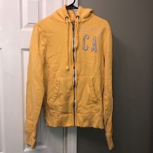 Hollister full zip hoodie